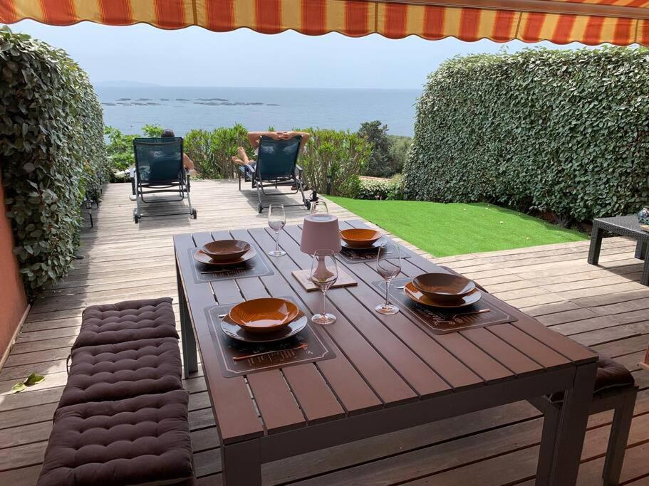 Ajaccio Maison Bord De Mer Dans Residence Avec Piscine Εξωτερικό φωτογραφία